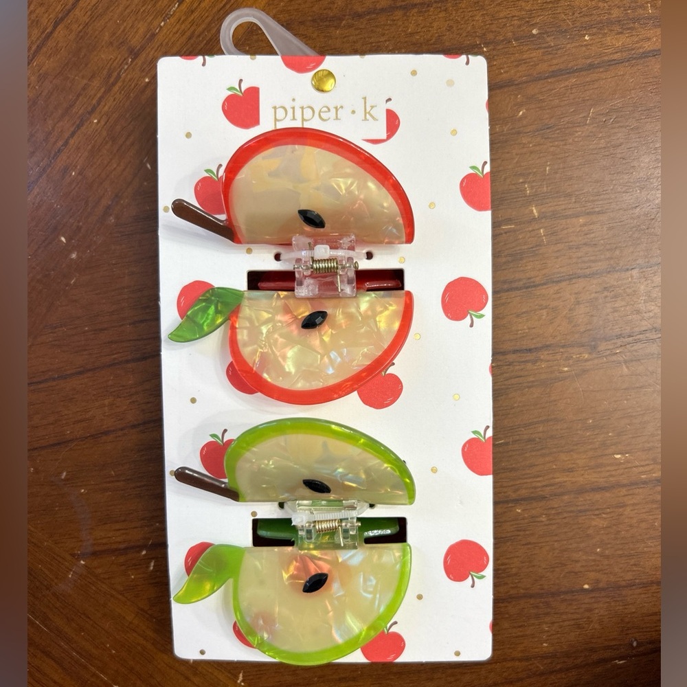 New with package Piper K apple clips